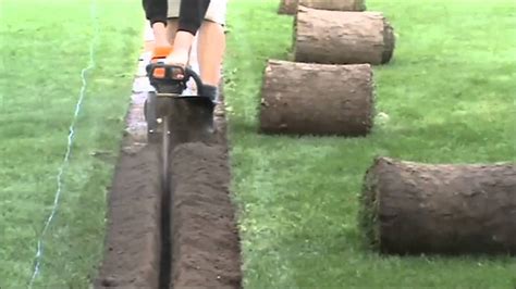 digging a trench with a mini excavator|mini trencher handheld fast trenching.